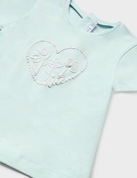 Camiseta Mayoral M/C Basica Anis Para Bebè
