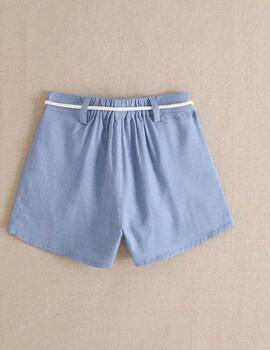 Short Dadati Azul Para Niña