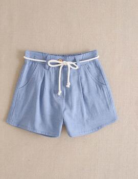 Short Dadati Azul Para Niña