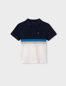 Polo Mayoral Block M/C  Marino Para Niño