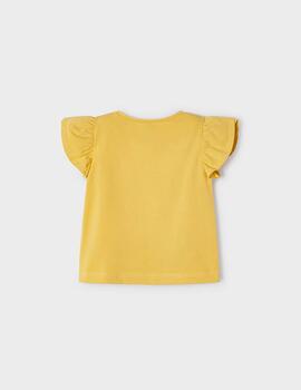 Camiseta Mayoral Gifara Amarillo Para Niño