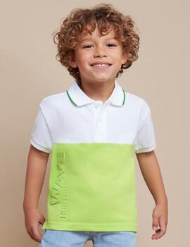 Polo Mayoral M/c Kiwi Para Niño