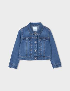 Cazadora Mayoral Denim Oscuro Para Niña