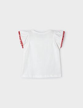 Camiseta Matoral Tirantes Crudo Para Niña