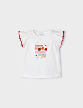 Camiseta Matoral Tirantes Crudo Para Niña