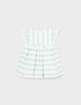Vestido Mayoral Rayas Para Niña