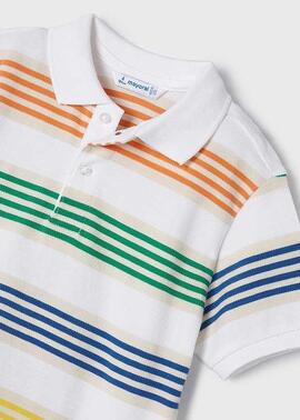 Polo Mayoral M/C Multicolor Para Niño