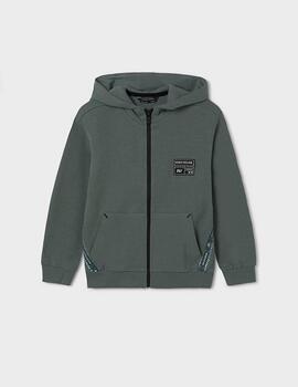 Sudadera Mayoral Capucha Verde Para Niño