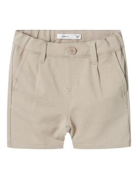 Pantalon Name It Confort Beige Para Niño