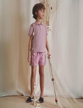 Polo Dadati Rosa Para Niño