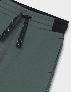 Pantalón Mayoral Letras Verde Para Niño