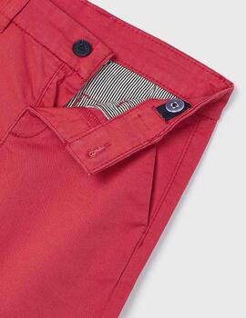 Bermuda Mayoral Chino Rojo Para Niño