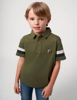 Polo Mayoral Verde Para Niño