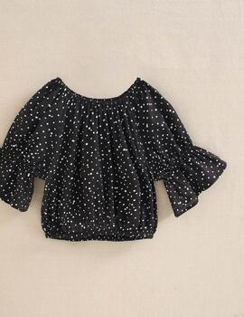 Camisa Dadati Lunares Para NIña