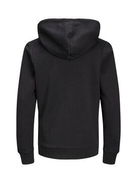 Sudadera Jack Letras Negra Para Niña