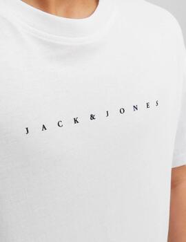 Camiseta Jack Blanca Para Niño