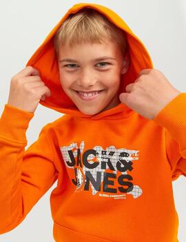 Sudadera Jack Naranja Para niño