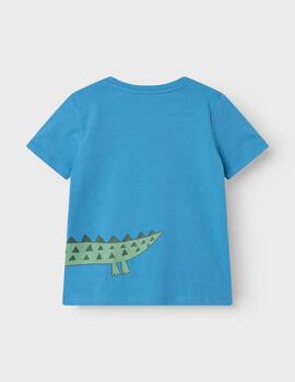 Camiseta Name It Croco Azul Para Niño