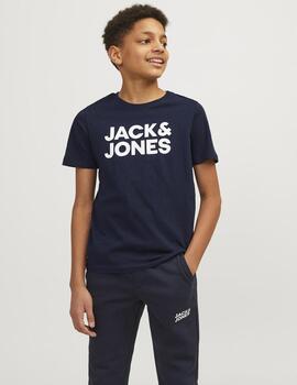Camiseta Jack Básica Marino Para Niño