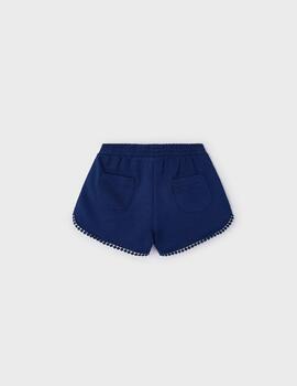 Short Mayoral Básico Marino Para Niña
