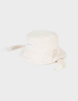 Gorro Mayoral Reversible Beige Para Bebé