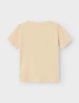 Camiseta Atelier Beige Para Niño