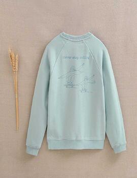 Sudadera Dadati Verde Para Niño