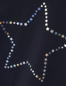 Camiseta Name it Estrella Marino Para Niña