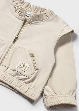 Sudadera Mayoral Beige Para Bebé