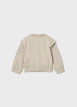 Sudadera Mayoral Beige Para Bebé