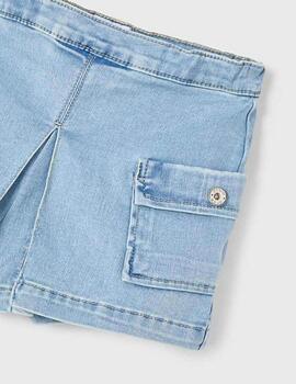 Falda-Pantalón Mayoral Vaquera Para Niña