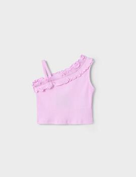 Camiseta Mayoral Tirantes Canale Rosa Para Niña