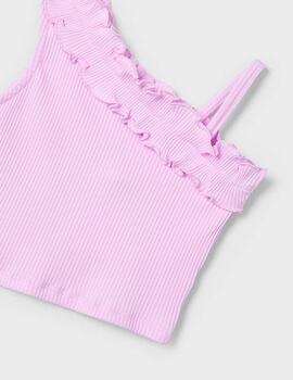 Camiseta Mayoral Tirantes Canale Rosa Para Niña