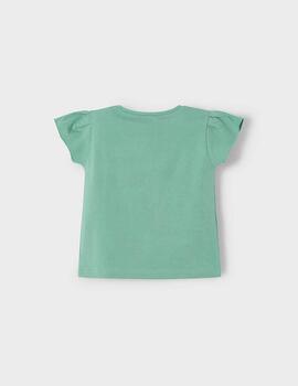Camiseta Mayoral M/C Menta Para Niña