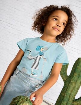 Camiseta Mayoral M/C Anis Para Niña