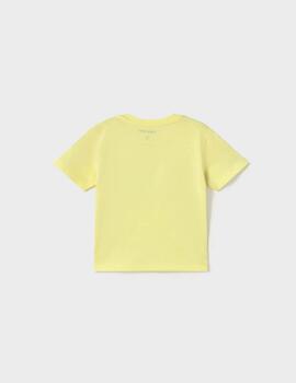 Camiseta Mayoral Barco Amarillo Para Bebé