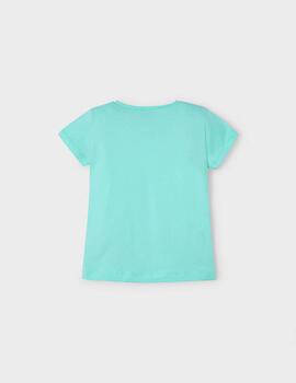 Camiseta Mayoral M/C Agua Para Niña