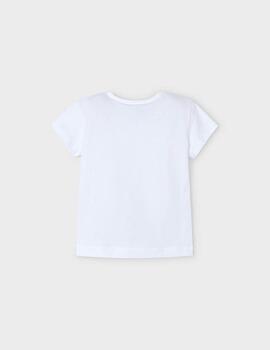 Camiseta Mayoral Zapatos Blanco Para Niño