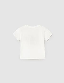 Camiseta Mayoral Tigre Crudo Para Bebe