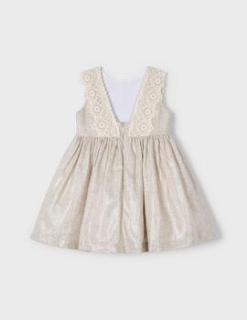 Vestido Mayoral Lino Para Niña