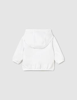 Cazadora Mayoral Reversible Blanca Para Bebé