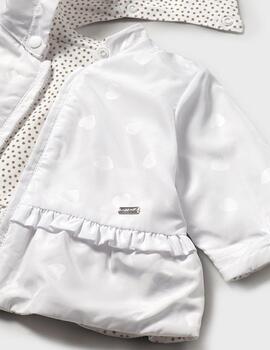 Cazadora Mayoral Reversible Blanco Para bebé