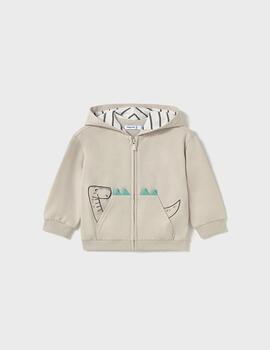 Sudadera Mayoral Dino Hueso Para Bebé