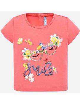 Camiseta Mayoral m/c Gafas Genario Para Niña