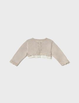 Chaqueta Mayoral Brillo Avena Para Bebé