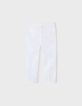 Pantalón Mayoral Chino Blanco Para Niño