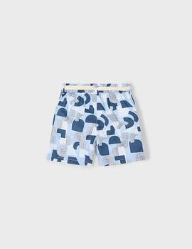 Bermuda Mayoral Estampada Perla Para Niño