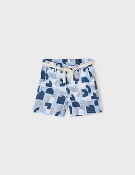 Bermuda Mayoral Estampada Perla Para Niño