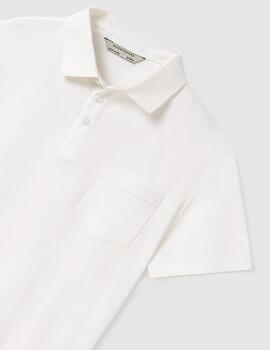 Polo Mayoral Blanco Para Niño