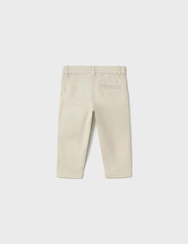 Pantalón Mayoral Chino Hueso para Bebe